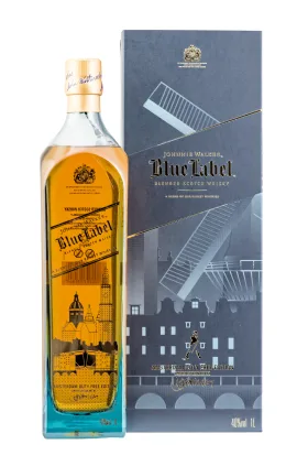 Johnnie Walker Blue Label Amsterdam Duty Free Limited Edition
