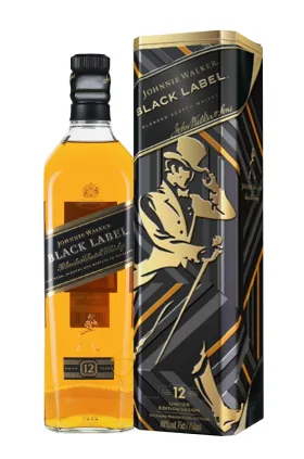 Johnnie Walker Black Label Richard Malone Limited Edition Tin