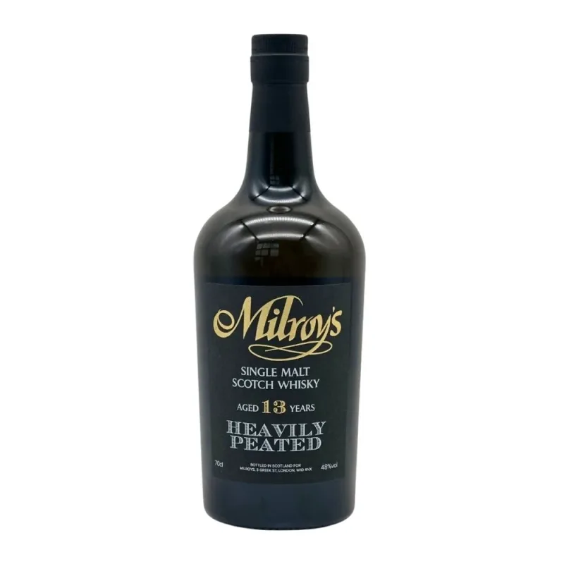 Milroy's Heavily Peated 13 Year Old 2010 Jamaican Rum Barrels (70cl, 48%)