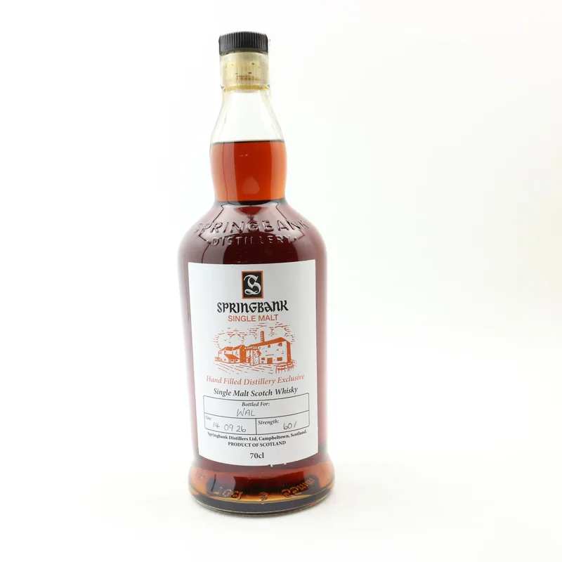 Springbank – Hand Filled Distillery Exclusive (70cl, 60%)