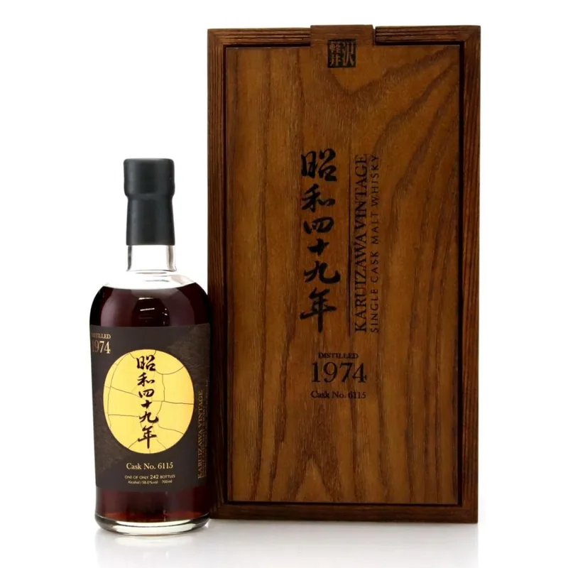 Karuizawa – 1974 The Golden Age of Showa (70cl, 58.00%)