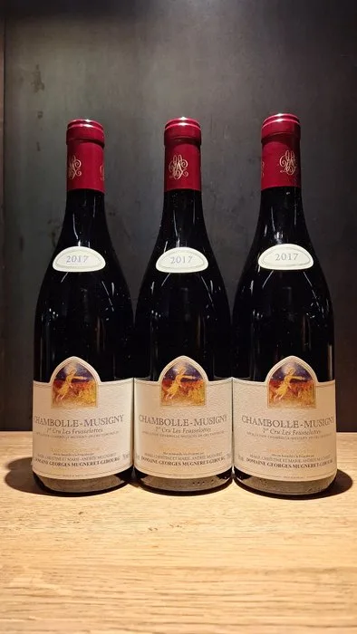 2017 Georges Mugneret-Gibourg "Les Feusselottes" - Chambolle Musigny 1er Cru - 3 Bottles (0.75L)