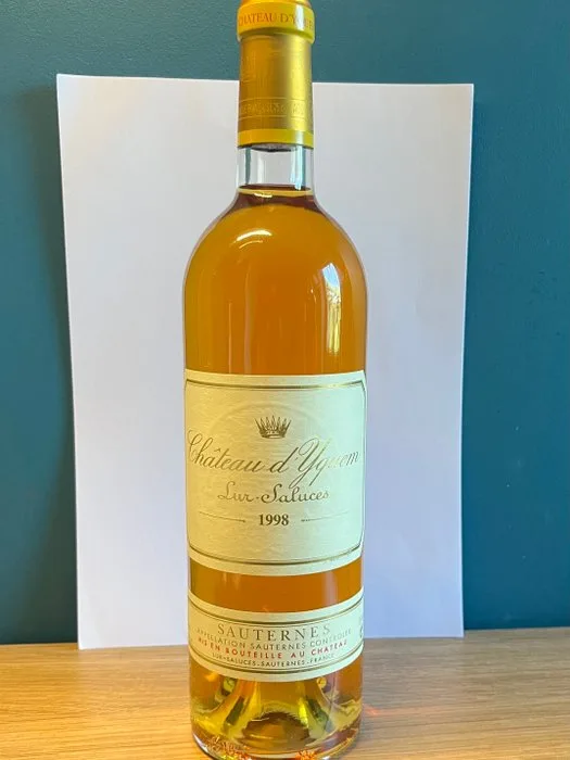1998 Chateau d'Yquem - Sauternes 1er Cru Supérieur - 1 Bottle (0.75L)