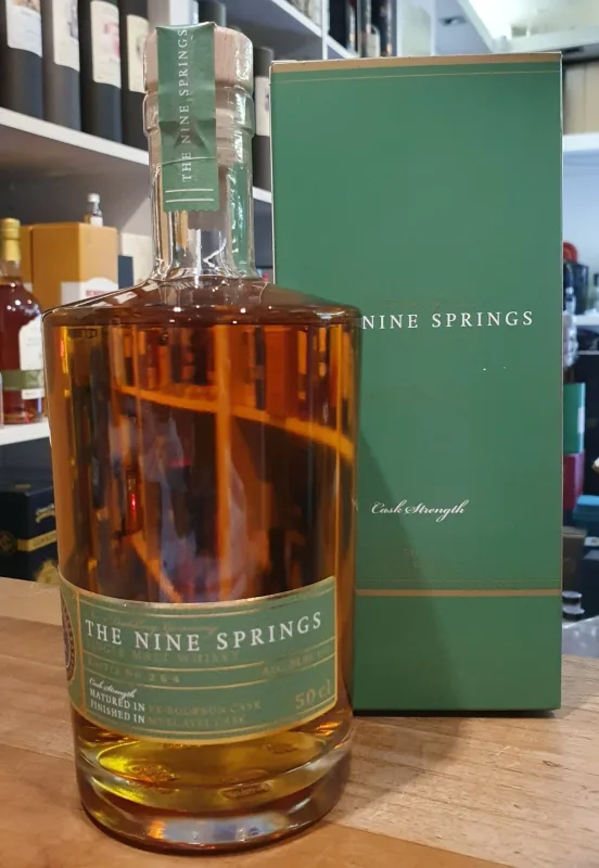 The Nine Springs Muscatel 7 Year Old Cask Strength Single Cask (50cl, 54.9%)