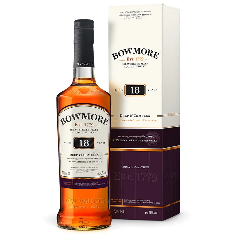 Bowmore – 18 Year Old Sherry Cask (70cl, 43%)