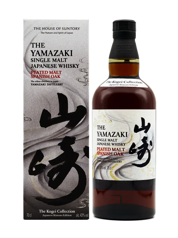 Yamazaki Peated Malt Spanish Oak – Kogei Collection Japanese Kimono Edition (70cl, 43%)