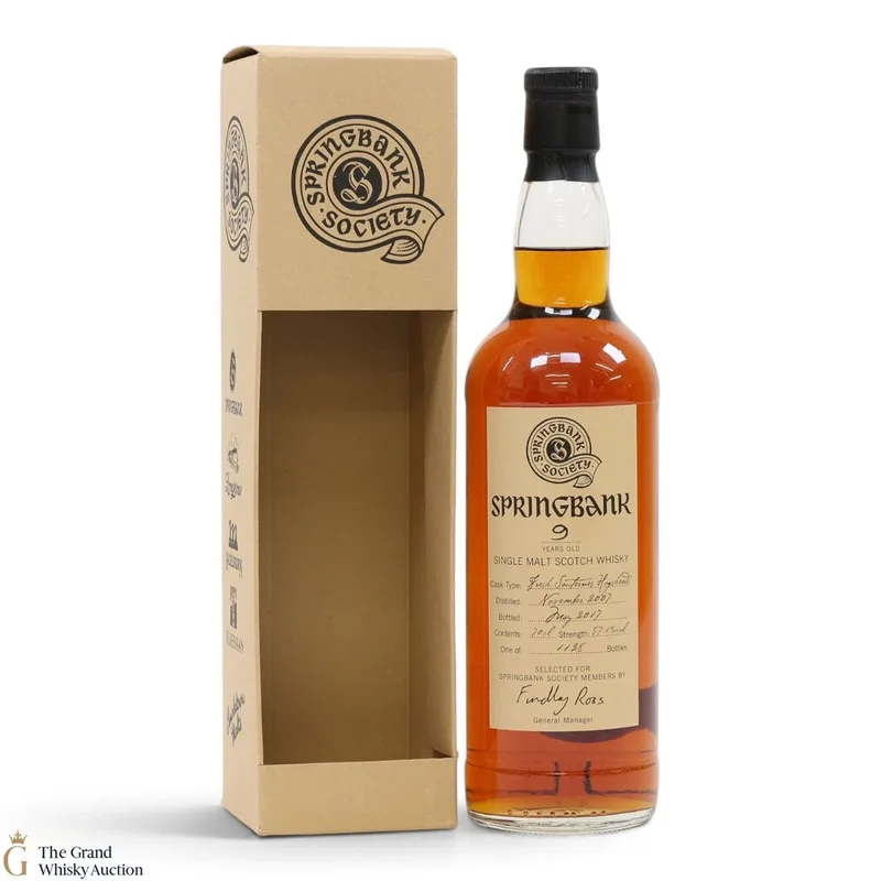 Springbank – 9 Year Old 2007 Fresh Sauternes Hogshead (70cl, 57.1%)