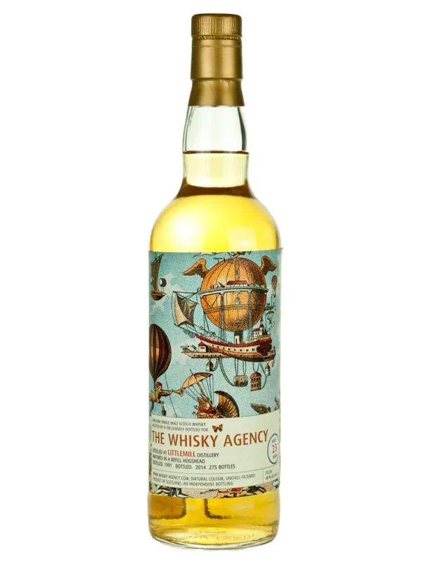 Littlemill – 23 Year Old 1991 The Whisky Agency