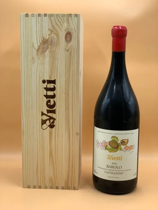 2018 Vietti Castiglione - Barolo - 1 Double Magnum/Jeroboam (3.0L)