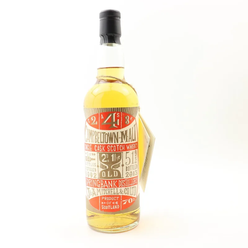 Springbank – 1992 21 Year Old Single Cask #248 Chris Watson Edition (70cl, 51.9%)