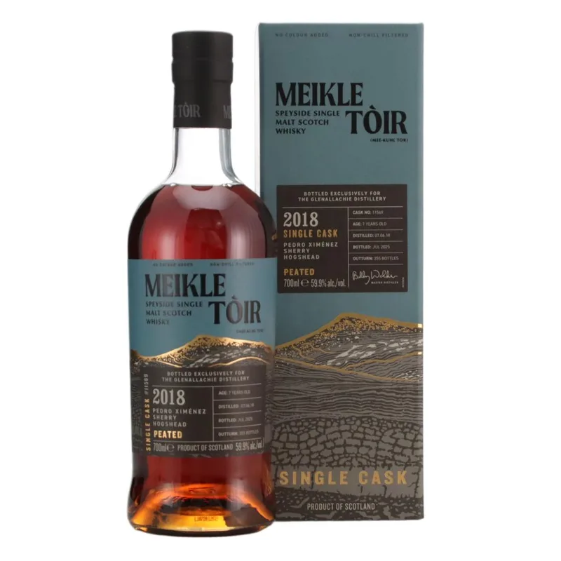 Meikle Tòir 2018 Single Cask 7 Year Old