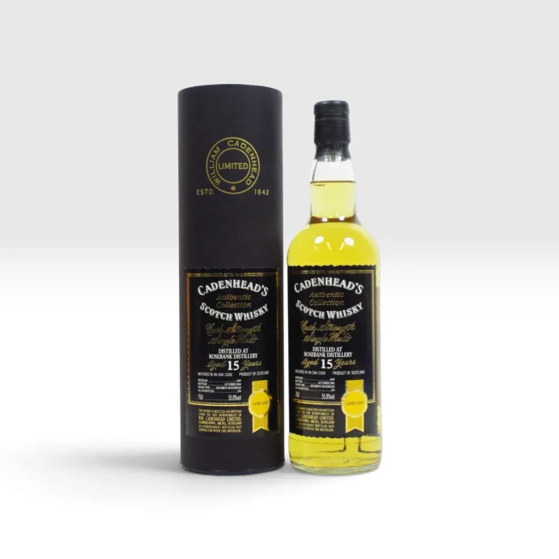 Rosebank – 15 Year Old 1989 Cadenhead's Authentic Collection
