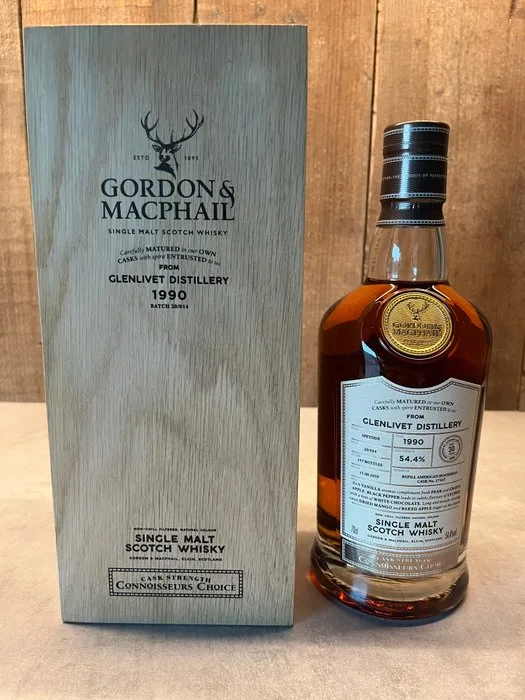The Glenlivet 1990 30 years old Connoisseurs Choice - Gordon & MacPhail - b. 2020 - 70cl