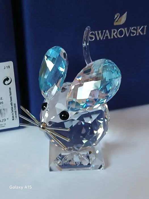 Swarovski - Figurine - Anniversary Mouse - Limited Edition 2020 - 5492742 - Box + Certificate - Crystal