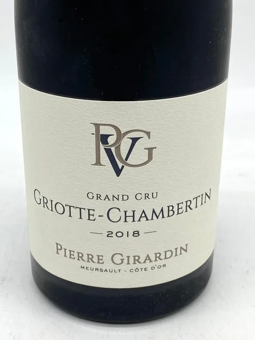 2018 Pierre Girardin - Griotte-Chambertin Grand Cru - 1 Bottle (0.75L)