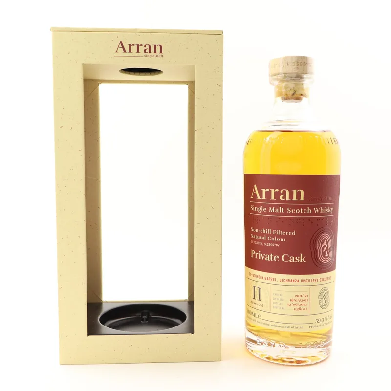 Arran – 2011 11 Year Old Private Cask #121 (70cl, 59.3%)