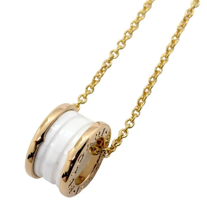 Bvlgari - Necklace with pendant - B.zero 1 - 18 kt. ceramic, Rose gold