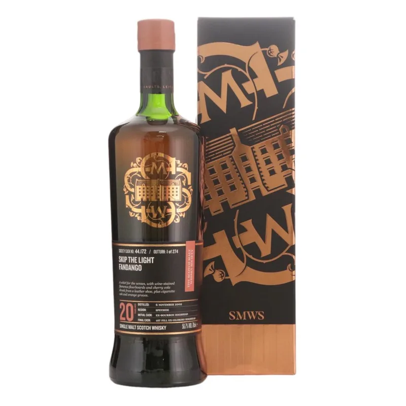 Craigellachie – 2002 SMWS 20 Year Old 44.172 - Skip the light fandango (70cl, 56.70%)