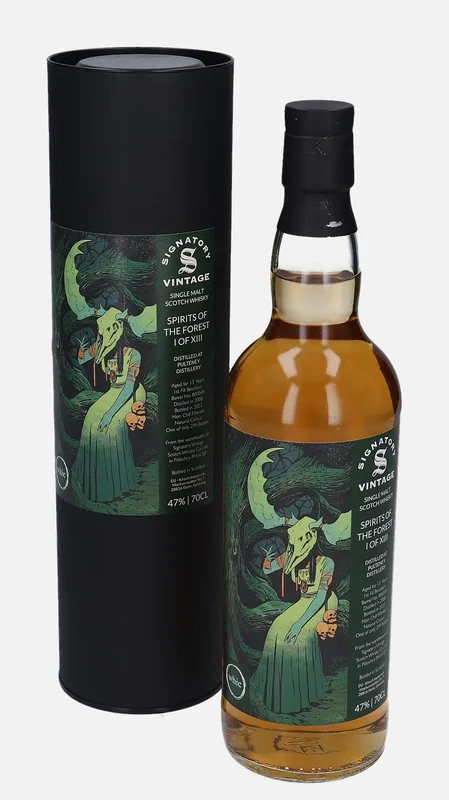 Old Pulteney – 2008 13 Year Old Signatory Vintage Scotch Whisky Co. Spirits of the Forest I of XIII