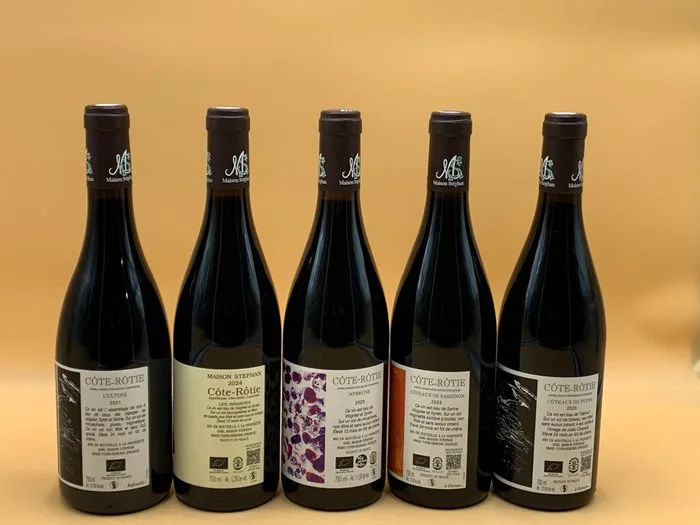 2021 Stéphan Côte-Rôtie L'ultime, Les Binardes 2024, So'Brune 2023 - Côteaux De Bassenon 2023 - Loire - 5 Bottles (0.75L)