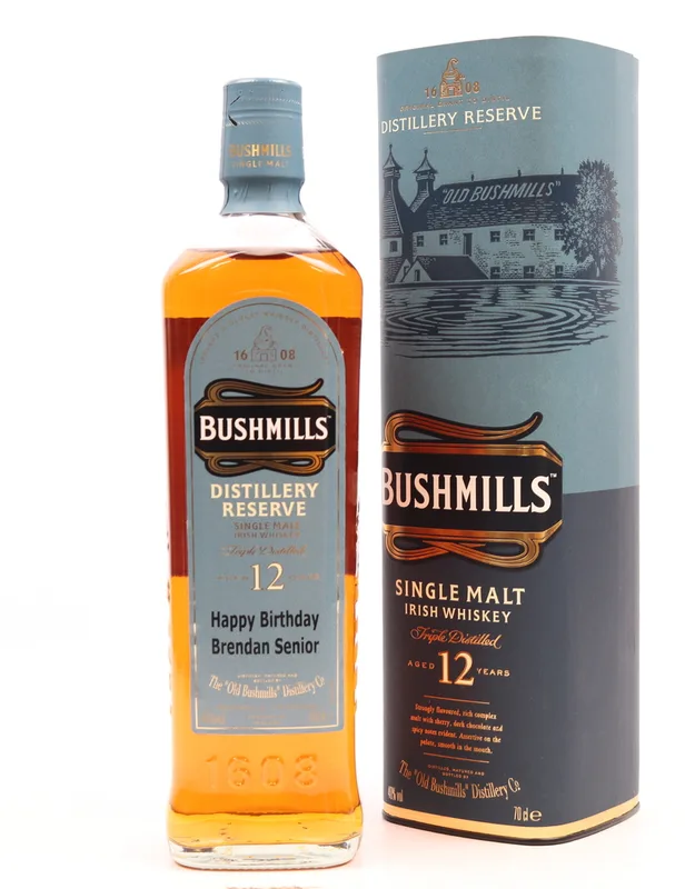 Bushmills – 12 Year Single Malt Distillery Reserve