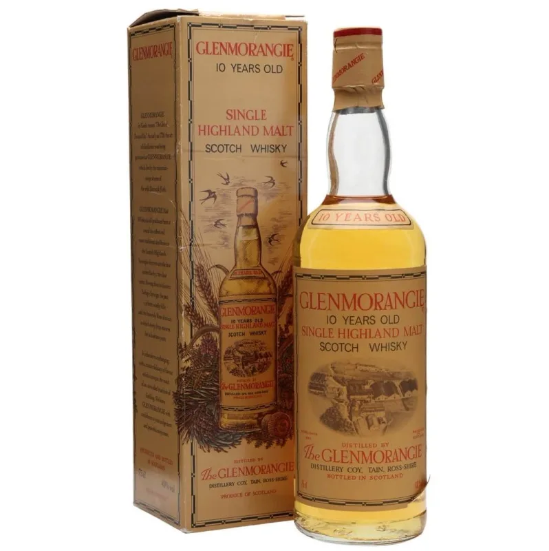 Glenmorangie – 10 Year Old (1980s bottling) (75cl, 40%)