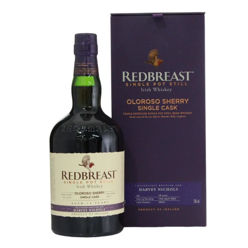 Redbreast 2003 Oloroso Sherry Single Cask 18 Year Old Single Pot Still (70cl, 60.20%)