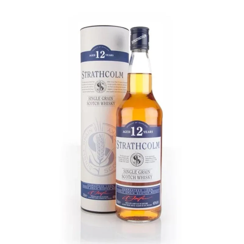 Strathcolm 12 Year Old Single Grain Scotch Whisky (2015) (70cl, 40%)