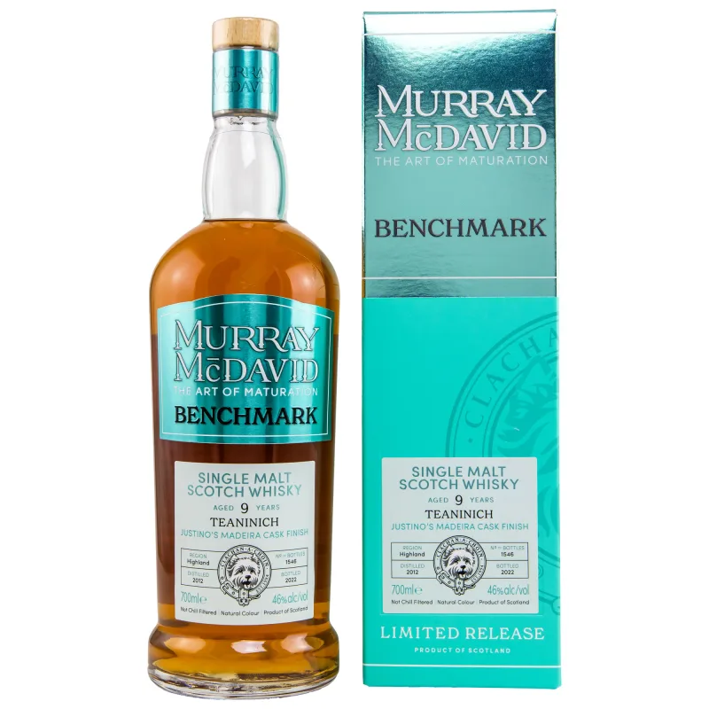 Teaninich – 9 Year Old 2012 Justinos Madeira Cask, Murray McDavid