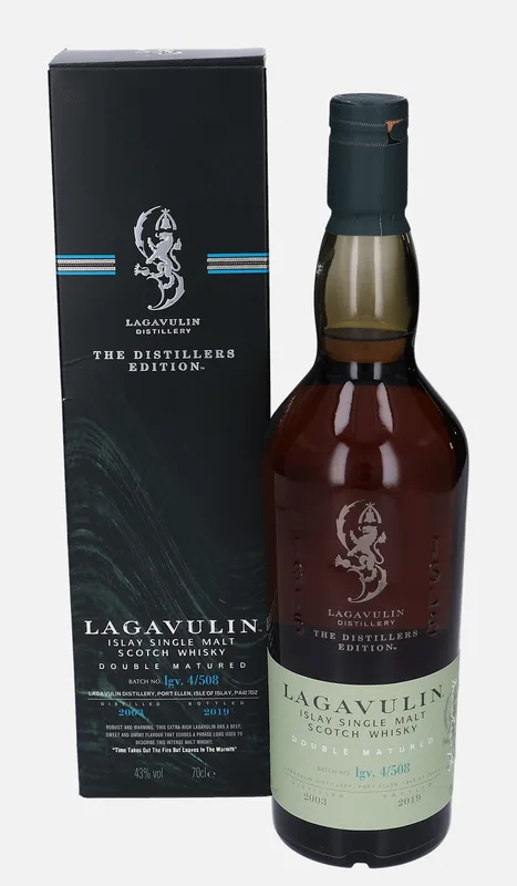 Lagavulin – 2003 Distillers Edition Double Matured lgv. 4/508 (70cl, 43%)