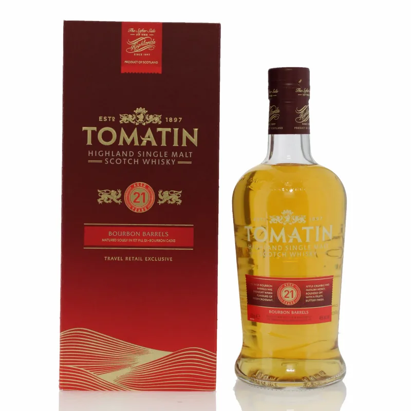 Tomatin 21 Year Old - Travel Retail