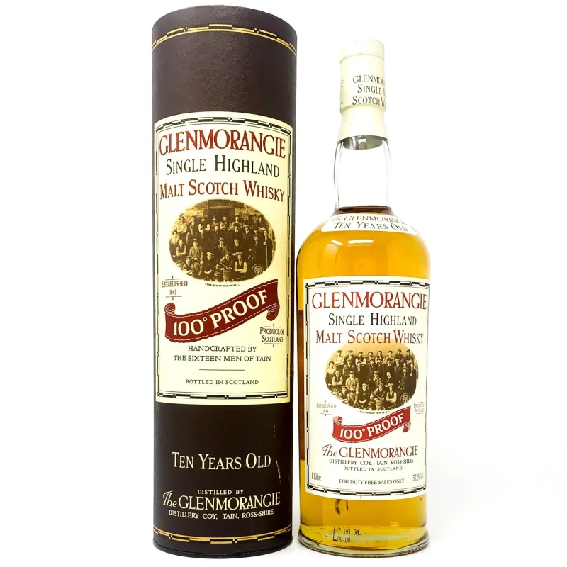 Glenmorangie – 10 Year Old 100 Proof Single Malt Scotch Whisky
