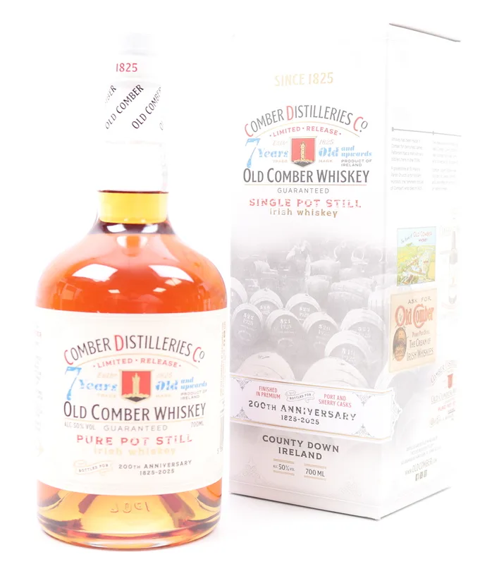 Old Comber Single Pot Still 7 Year Old 200th Anniversary