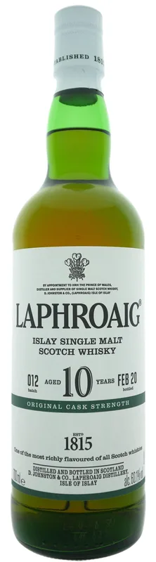 Laphroaig – 10 Year Old Cask Strength Batch 12