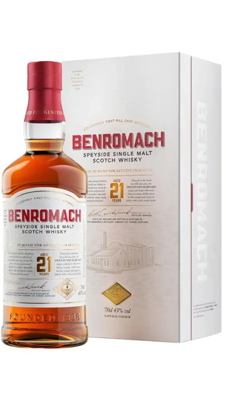 Benromach – 21 Year Old (70cl)