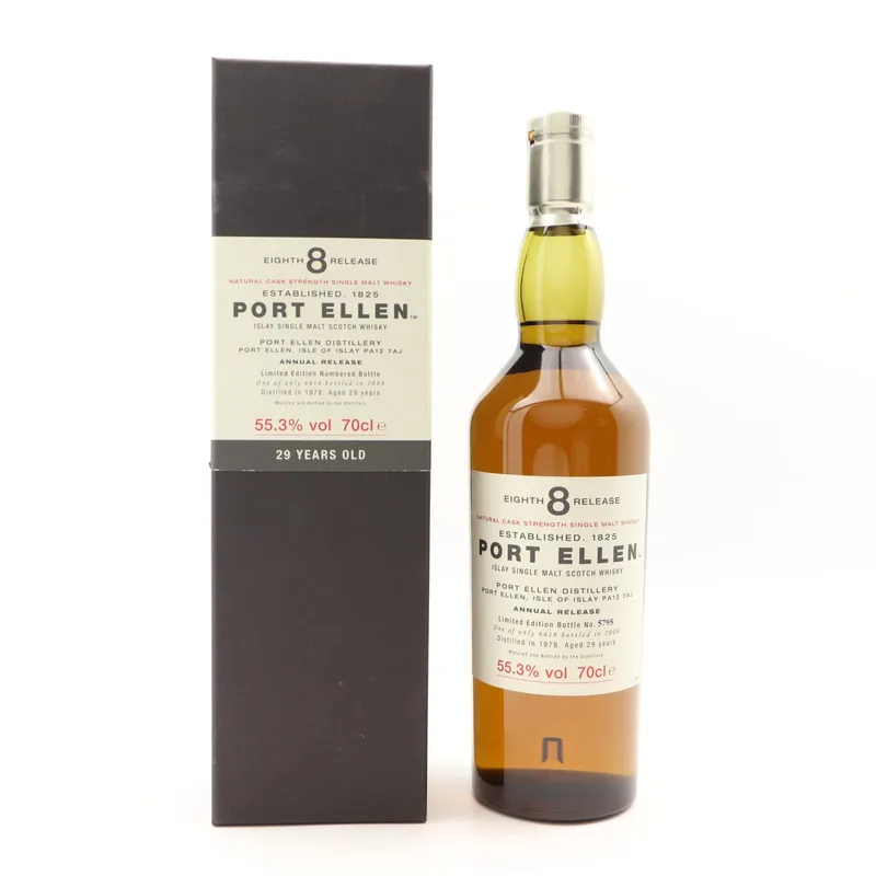 Port Ellen – 8th Annual Release 1978 29 Year Old (70cl, 55.3%)