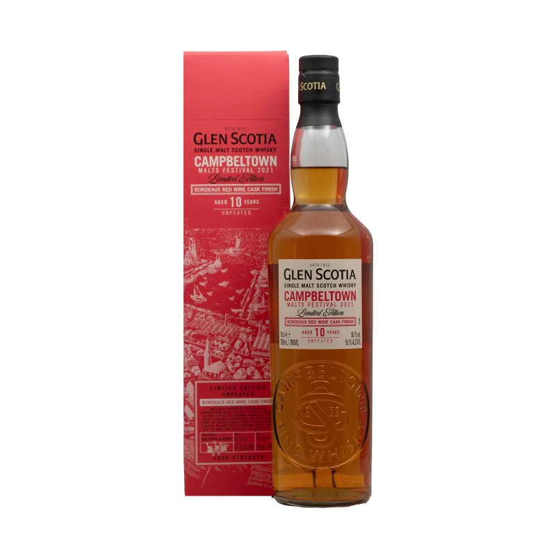 Glen Scotia – 10 Year Old Red Wine Cask Campbeltown Festival 2021