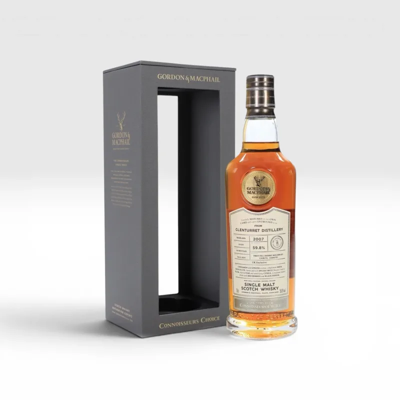 Glenturret – 18 Year Old 2007 First Fill Sherry Hogshead Connoisseurs Choice (Gordon & MacPhail)