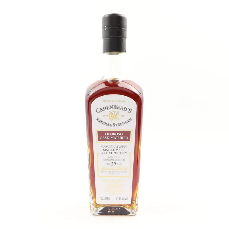 Springbank – 1996 29 Year Old Cadenhead’s (70cl, 54.9%)