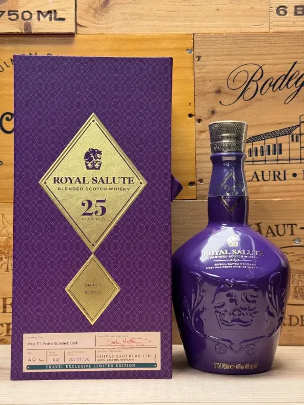 Chivas Regal Royal Salute 25 Year Old First Fill Pedro Ximénez Cask