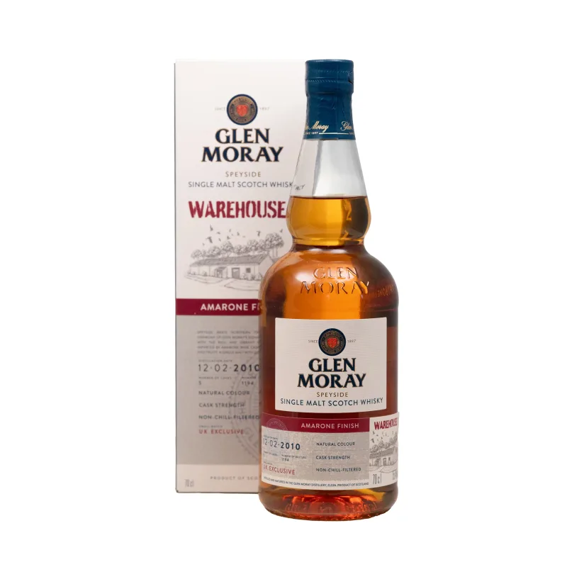 Glen Moray – 2010 12 Year Old Warehouse 1 Amarone Finish (55.4%)