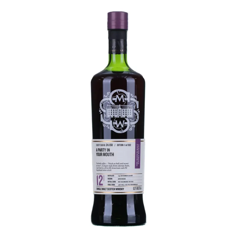 Macallan – 12 Year Old 2008 SMWS 24.150 A Party In Your Mouth (70cl, 63.6%)