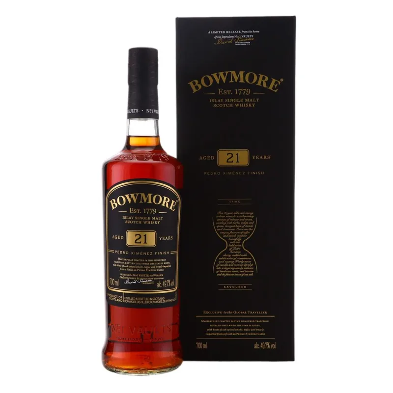 Bowmore – 21 Year Old Pedro Ximénez Finish