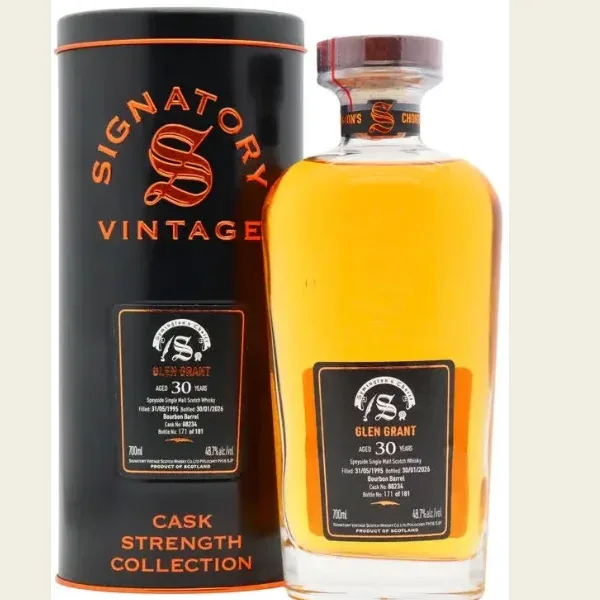 Glen Grant – 1995 30 Year Old Bourbon Barrel Cask 88234 Symington's Choice (48.7%)