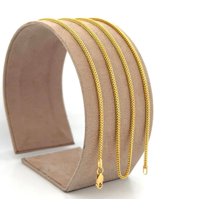 Necklace - 18 kt. Yellow gold - Franco - 45 cm