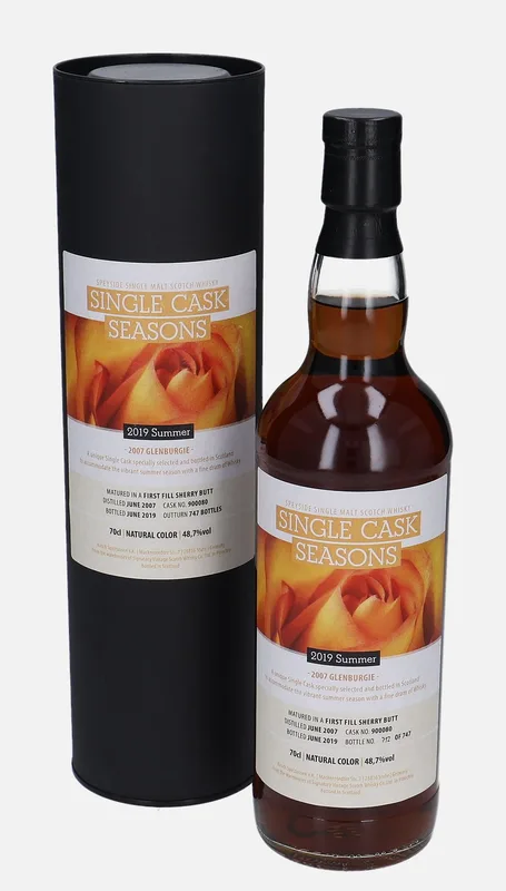 Glenburgie – 2007 Signatory Vintage Scotch Whisky Co. Single Cask Seasons 2019 Summer
