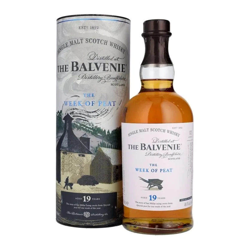 Balvenie – 19 Year Old Week of Peat Speyside Single Malt Scotch Whisky (70cl, 48.3%)