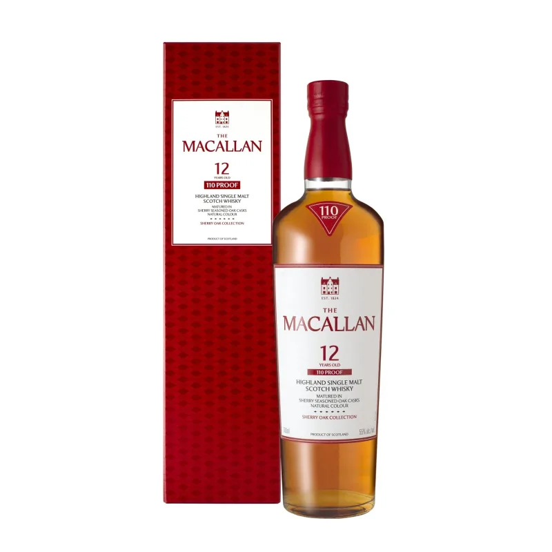 Macallan – 12 Year Old 110 Proof European Exclusive (2025) (70cl, 55%)