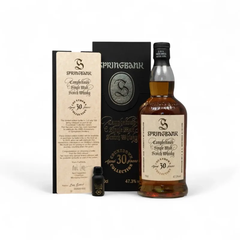 Springbank – Countdown Collection 30 Year Old 3rd Edition (70cl, 47.3%)