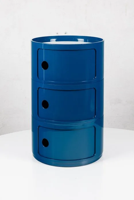 Kartell - Anna Castelli Ferrieri - Container - Componibili New Big - Blue - Plastic
